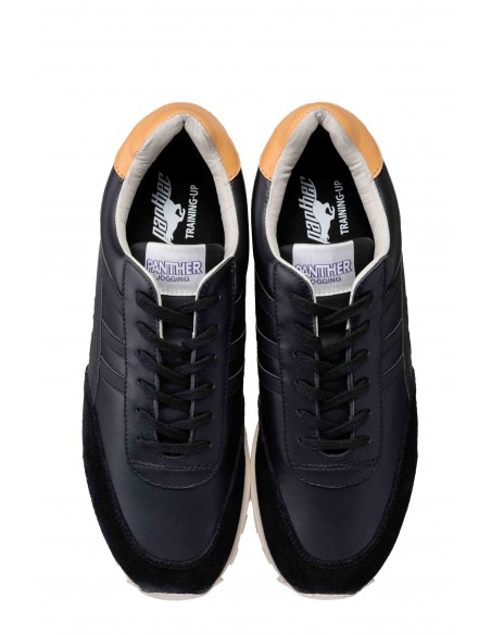 SNEAKER PANTHER JOGGING SL BLACK PTJ-0023 MADE IN JAPAN SNEAKER PANTHER JOGGING SL BLACK PTJ-0023 MADE IN JAPAN